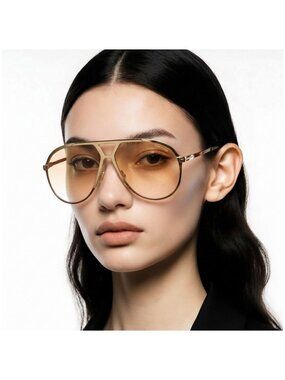 Tom Ford FT1060 Xavier S 30F aviator sunglass gold New